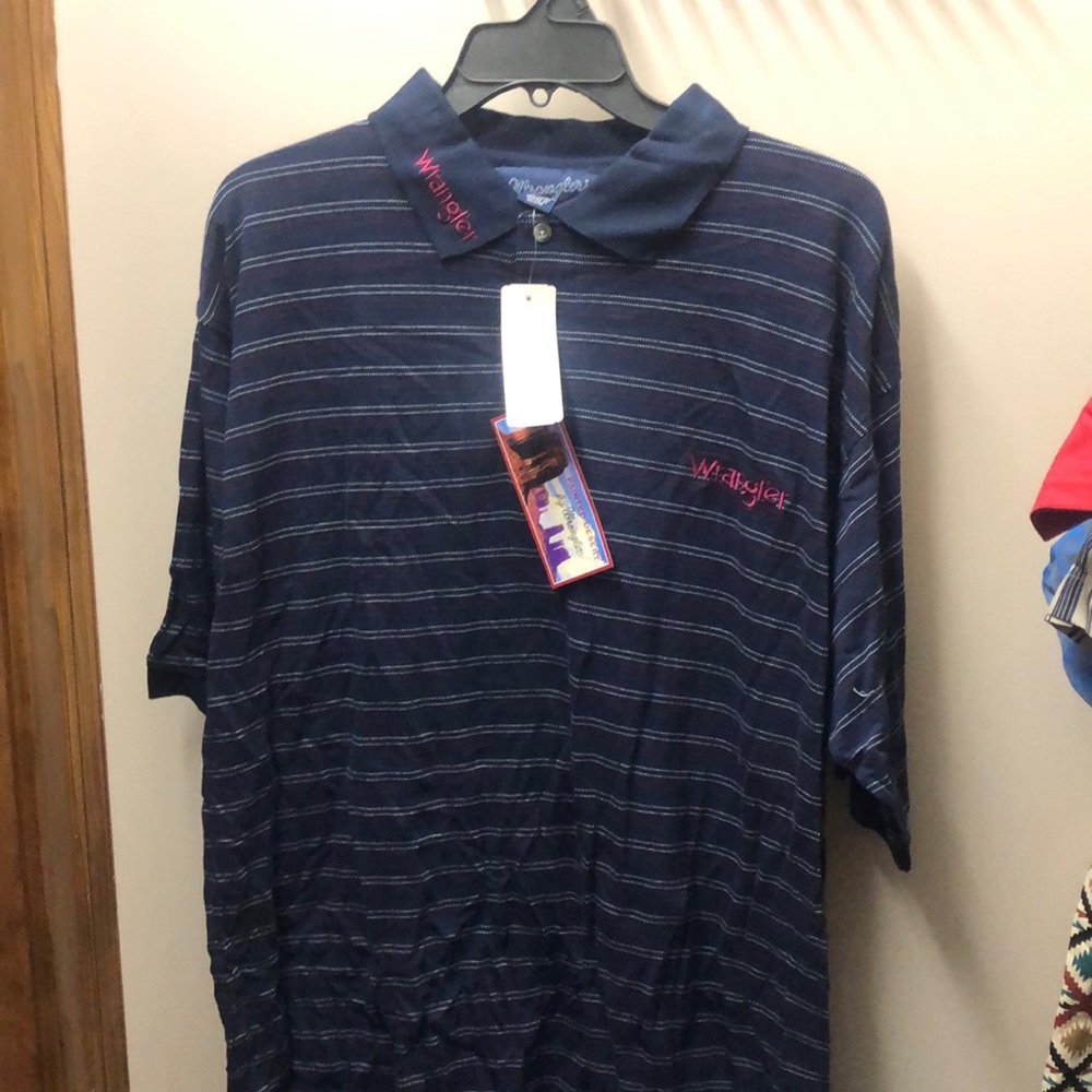 Vintage NWT Wrangler Western Polo Shirt